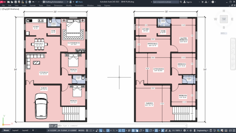 3 BHK PLAN