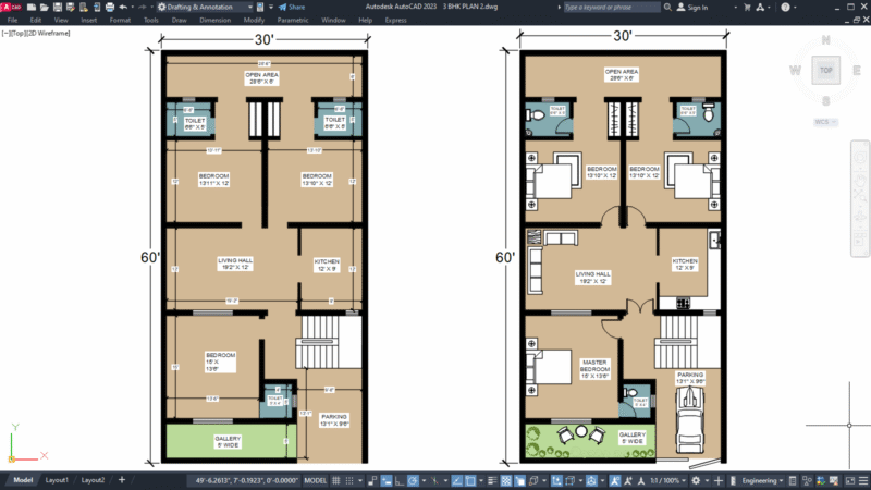 3 BHK PLAN