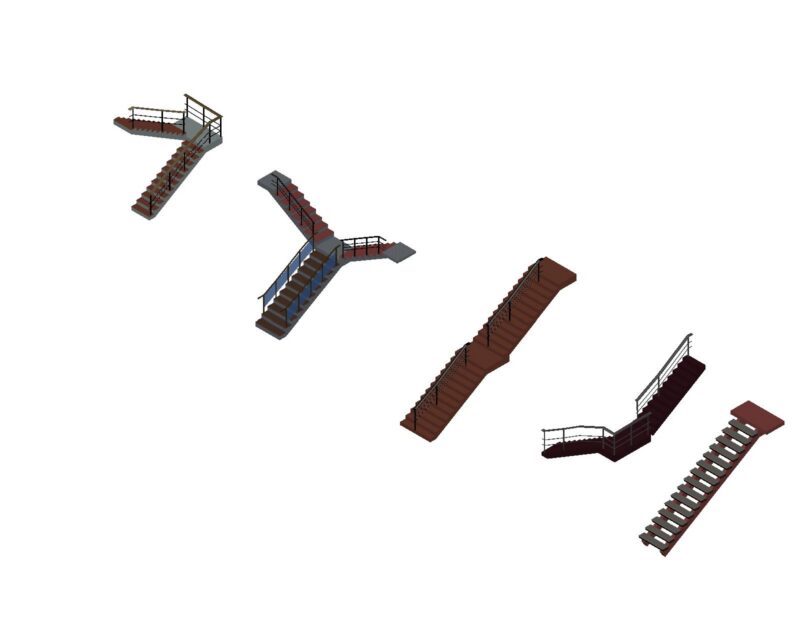 staircase design 3d model
