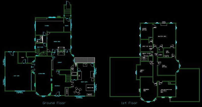 Double story house Design