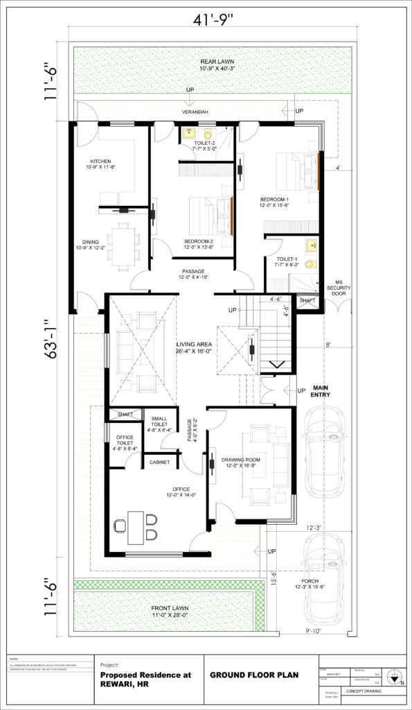 Villa plans