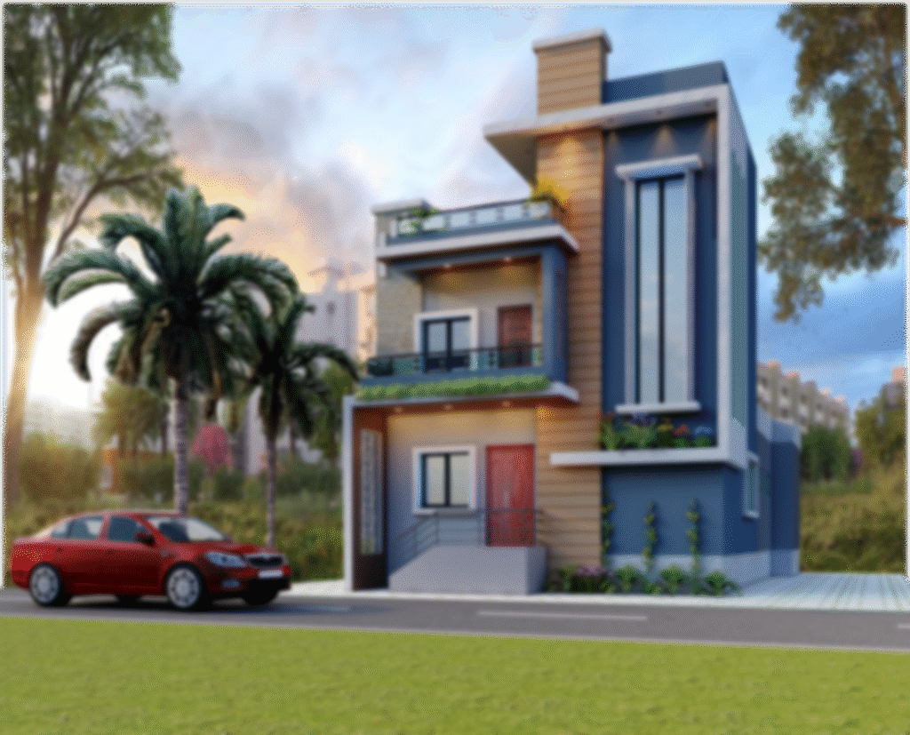 3d Sketchup Model File of 2BHK House
