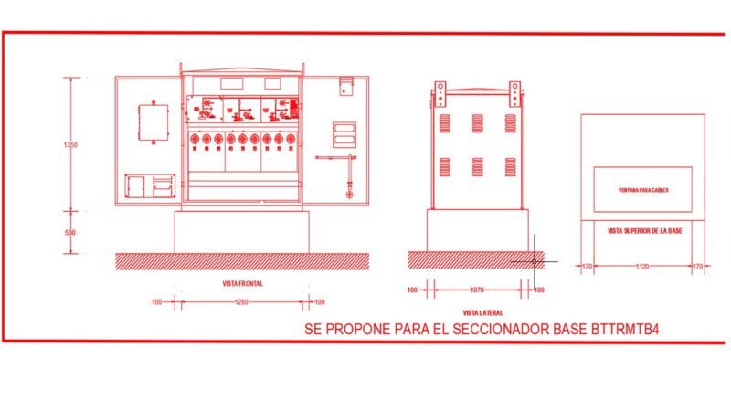 Proyecto de obra autorizado para obra CFE