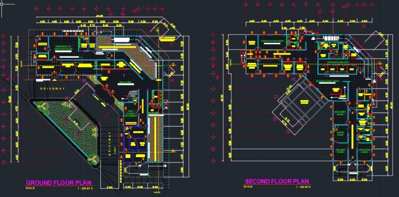 Hospital Floor Plan