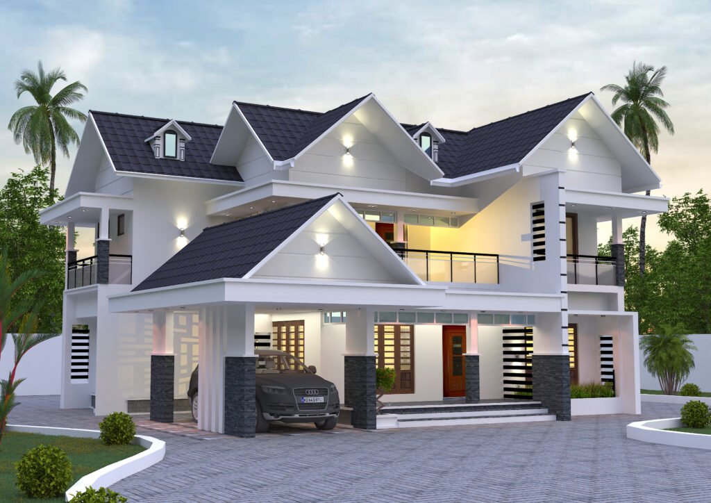 2130 sq.ft kerala 4bhk house