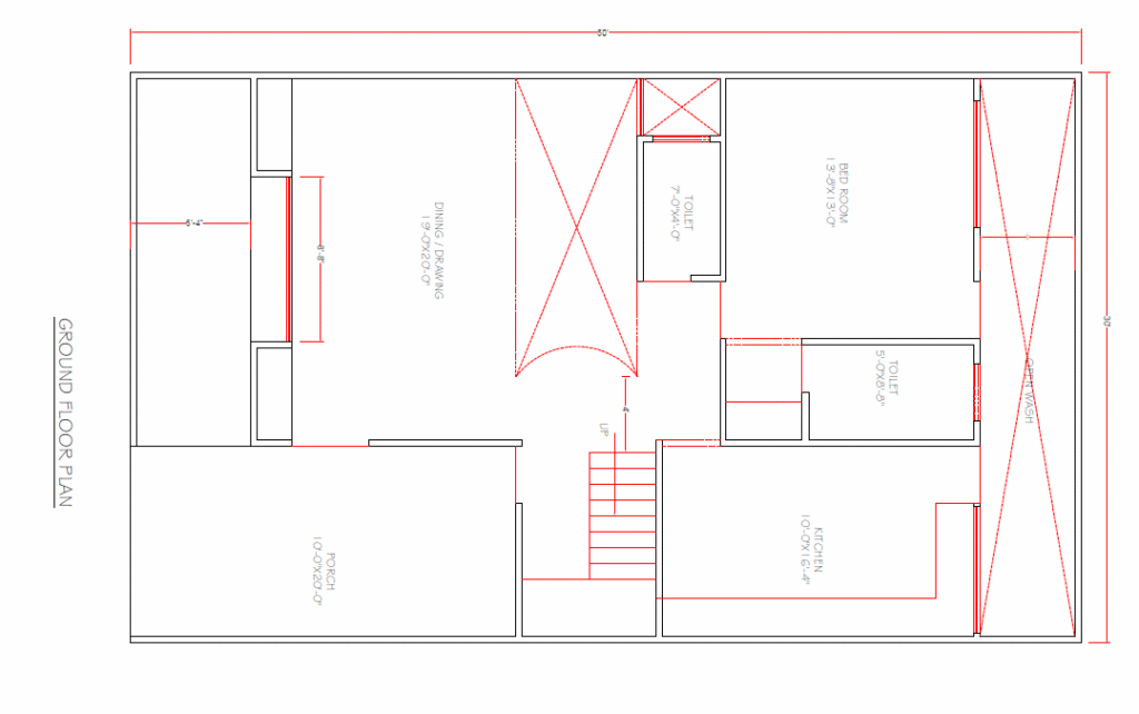 Plan Of G+1 House