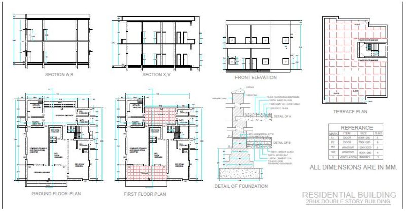 Residential Building (Double story)
