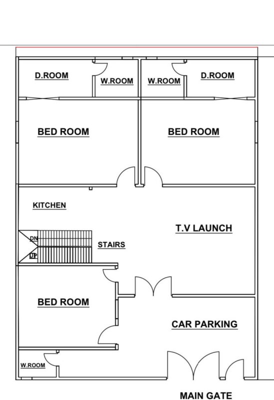 AutoCad 2d 3d Banglows
