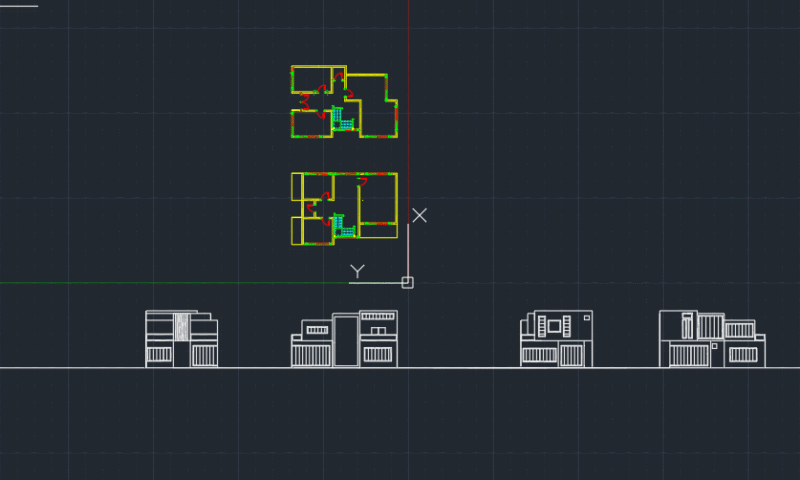 villa autocad full