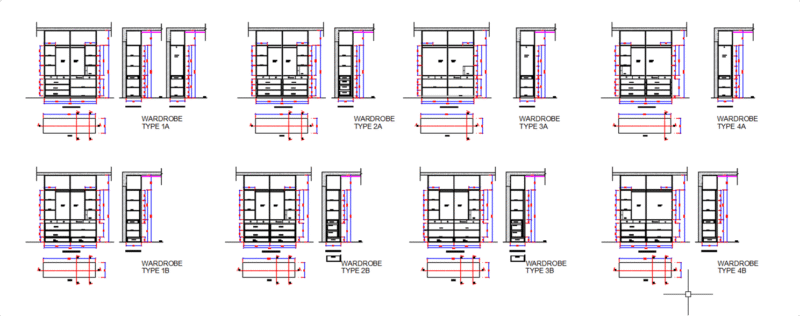 sliding wardrobe options