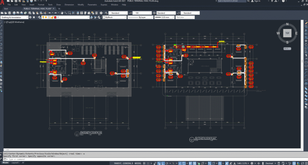 PUBLIC TERMINAL HVAC PLAN