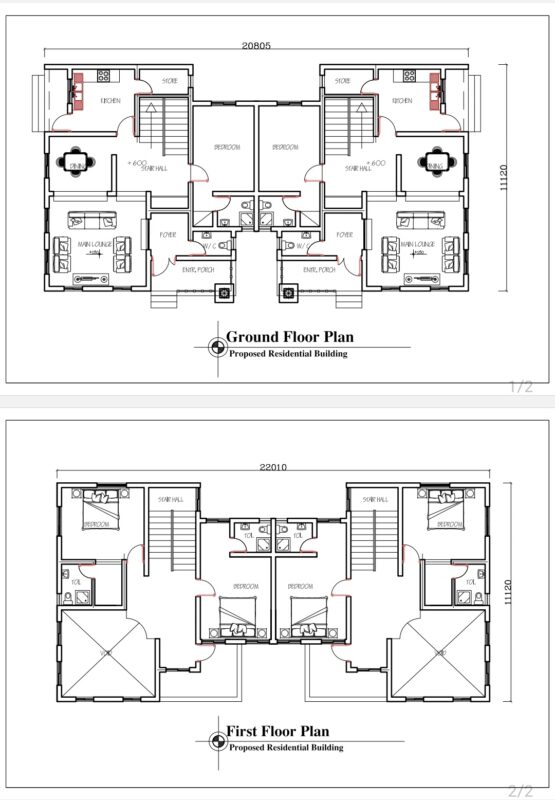 3 Bedroom Duplex