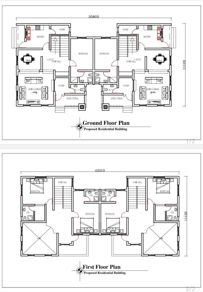 3 Bedroom Duplex