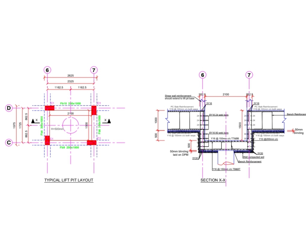 Isolated Foundation Designs CAD Isolated Foundation Designs CAD