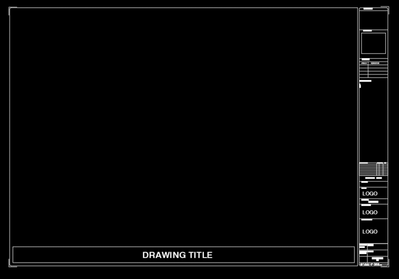 Title Block for MEP Shop Drawing