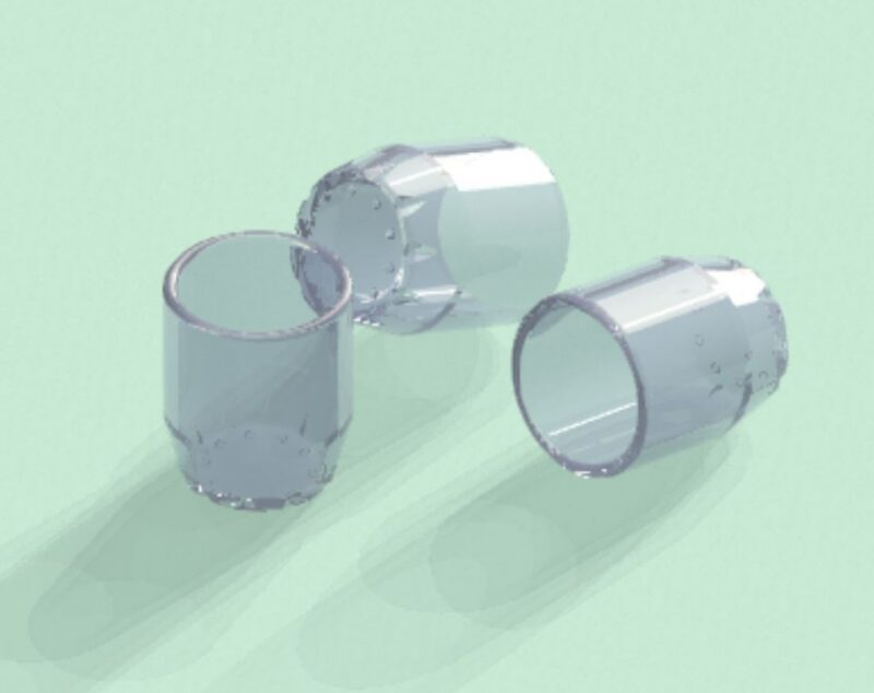 Glass 3D AutoCAD