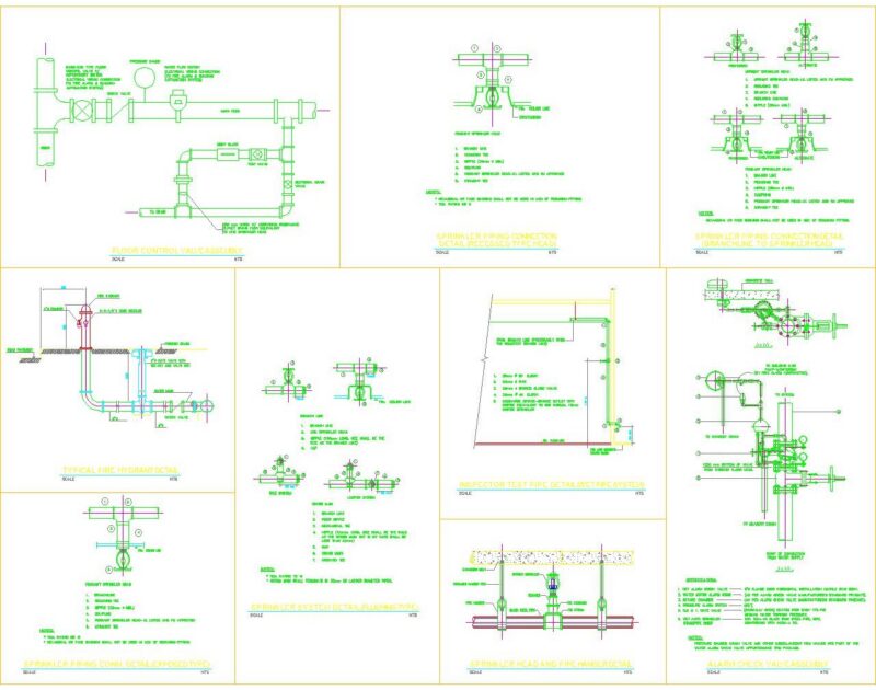 FIRE FIGHTING STANDARD DETAILS