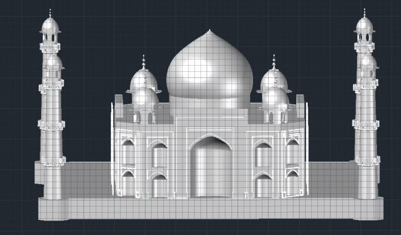 Taj Mahal Model