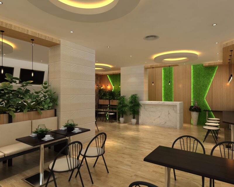 Restaurant 3d Model 3d Max