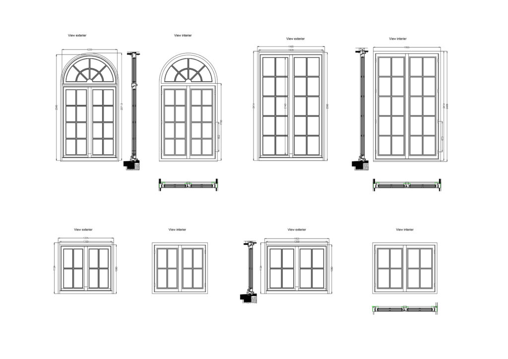 Window Plan and Elevation