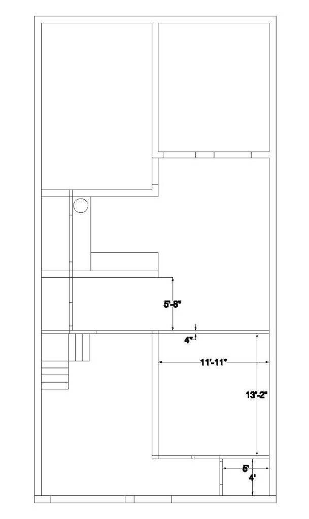 House Drawing 26’x52′