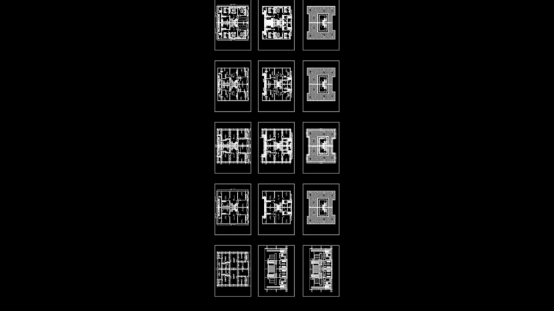 25′ x 46′ Duplex House Floor Plans with RCC Structural Details