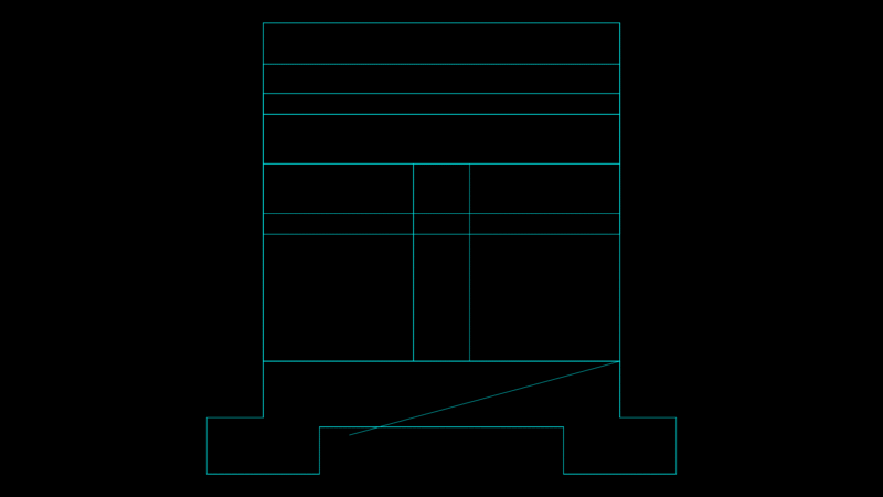 3D solid Foundation Model with Extended Base Footings