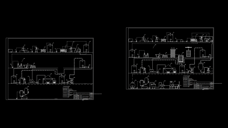 Process Flow Diagram for Cheese Production facility (6500t Annual)