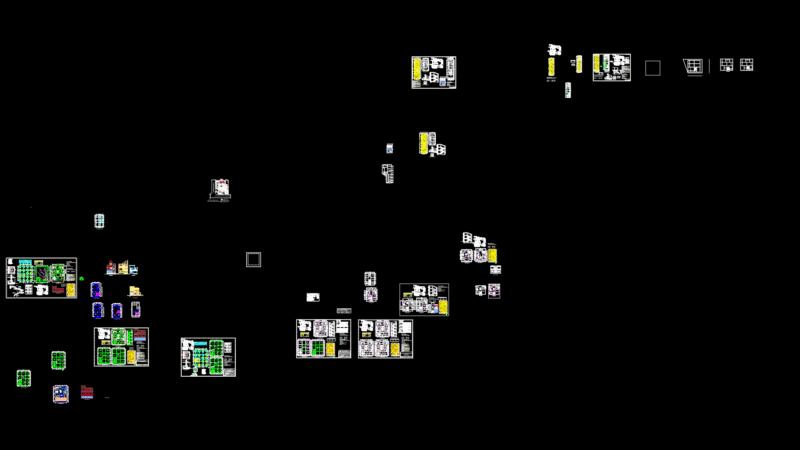 Commercial Bank Floor plan with RCC Footings and Structural Details