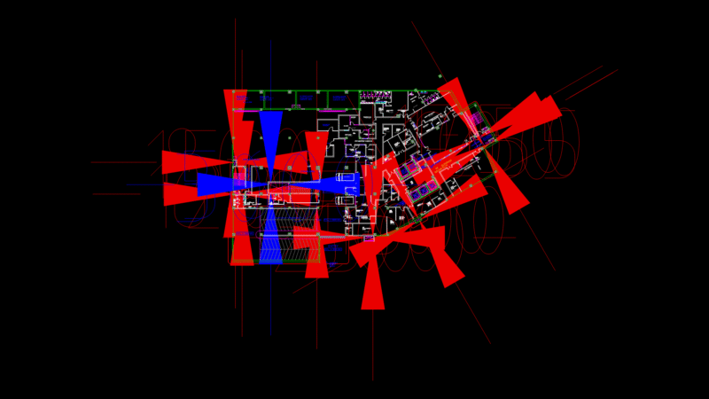 Hotel Basement Floor Plan with mep Infrastructure and Service Areas