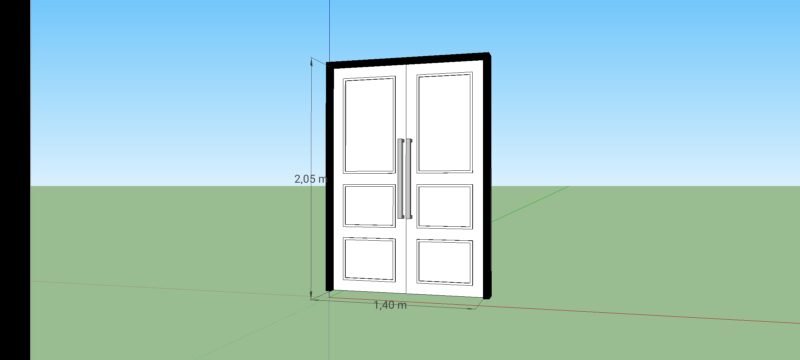 Modern Minimalist Door – Sleek and Functional