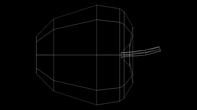 3D Solid Model of Apple Computer I Chassis with Stem Component