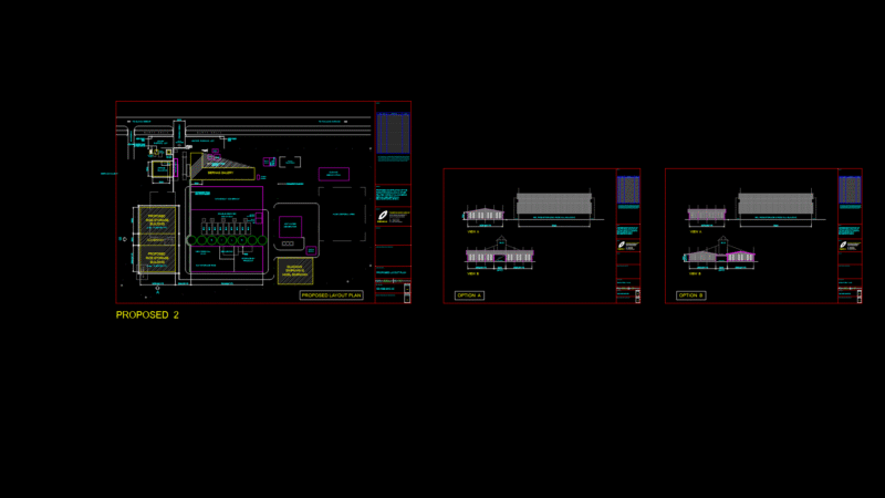 Rice Mill Facility Layout Plan with IBD Processing System