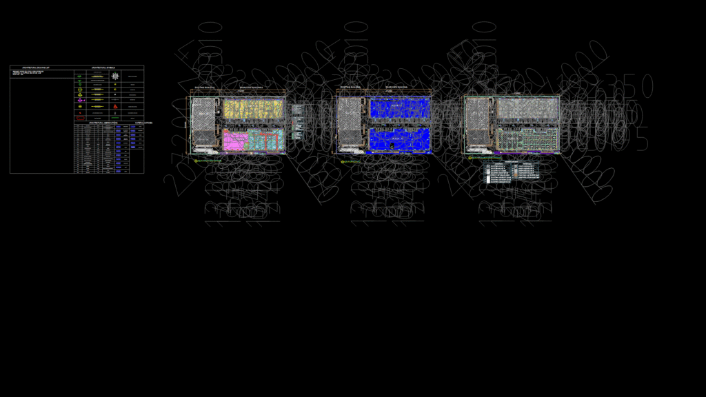 Industrial Warehouse Complex Site Plan with Dry & Cold Storage Facilities
