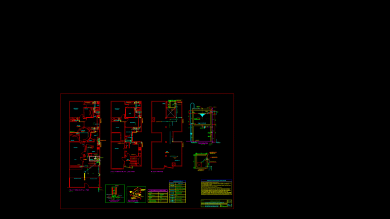 Residential Plumbing Plan: Hot & Cold Water Distribution System