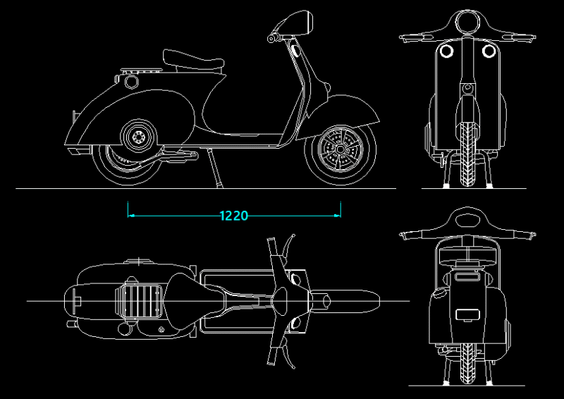 Vespa 125 GTR
