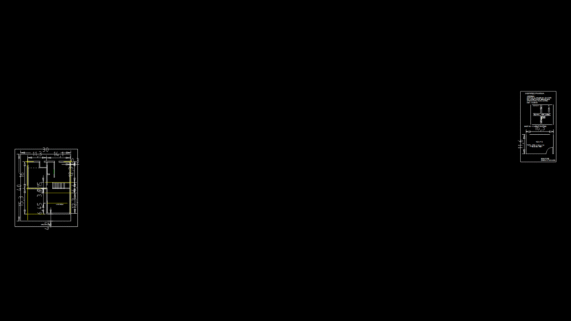 Commercial Shop Floor Plan with Beam Positioning Detail