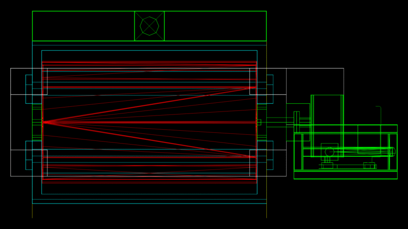 Industrial Heat Exchanger Assembly with TopWorks Component Detail