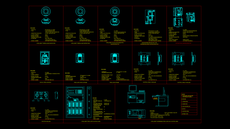 Fire Alarm System typical Details with NOTIFIER Components
