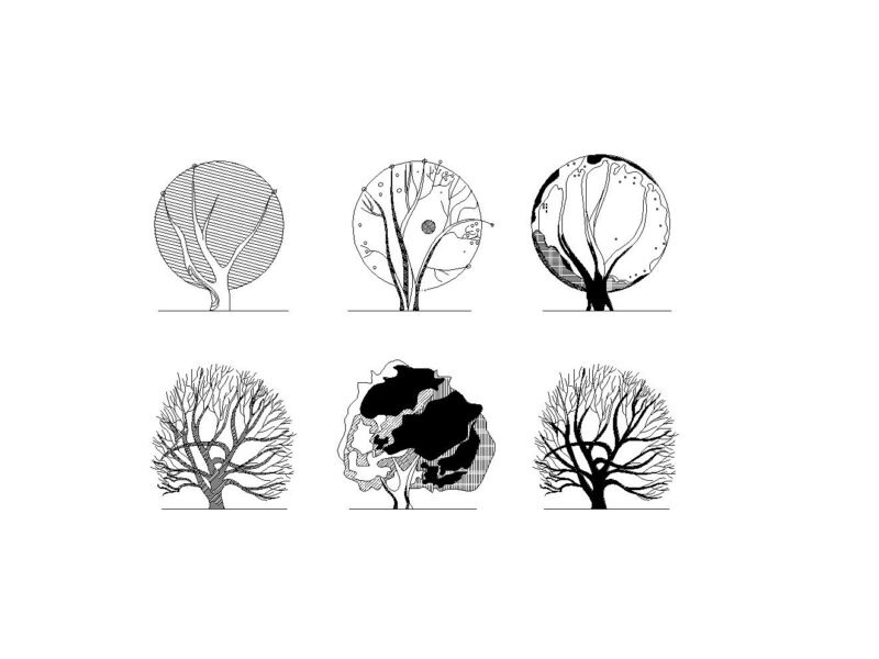 Architectural Graphics Trees