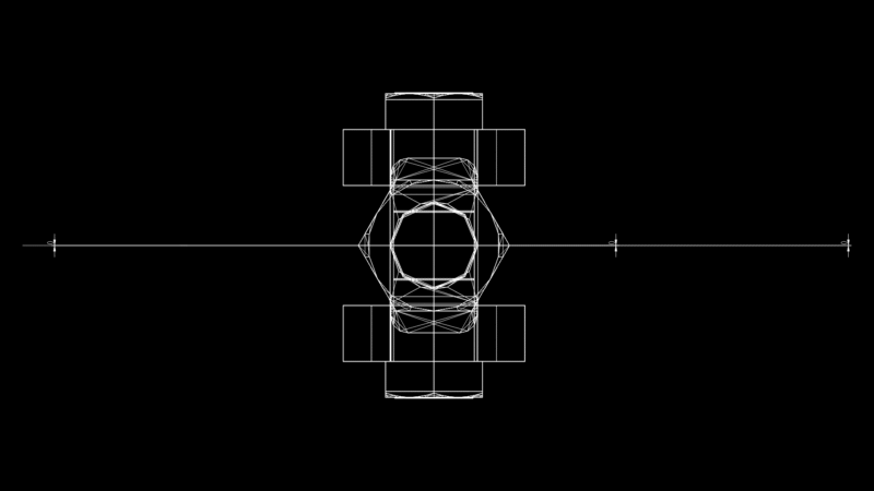 Jaw-to-Jaw Turnbuckle 3D Model for Tension Cable Systems