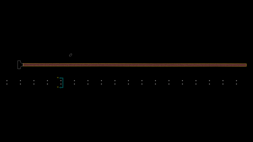 Electrical Cable Tray Layout with DAS and LC Trunk Routing