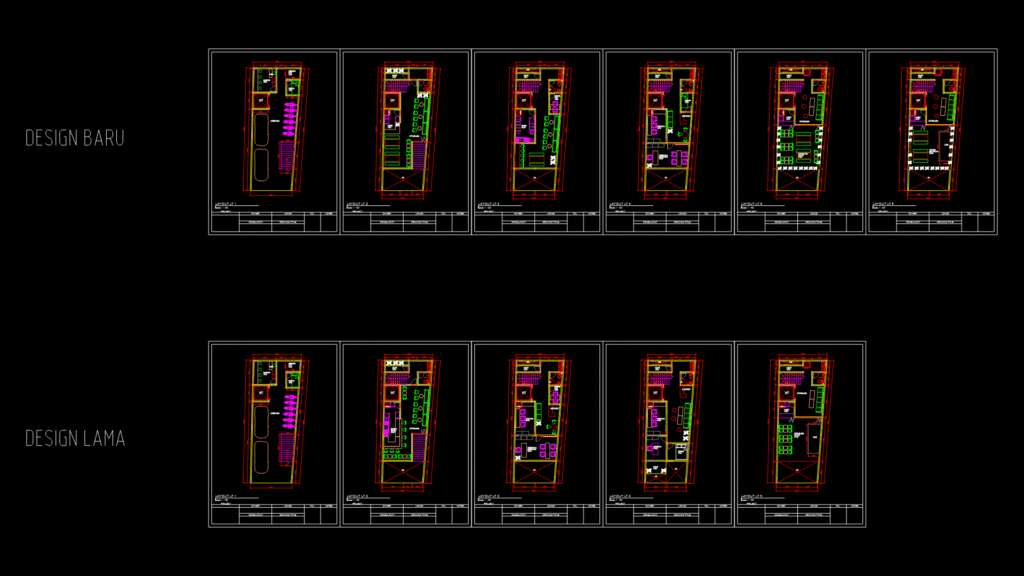 Multi-Floor Commercial Office Plan with Integrated Hospitality Spaces