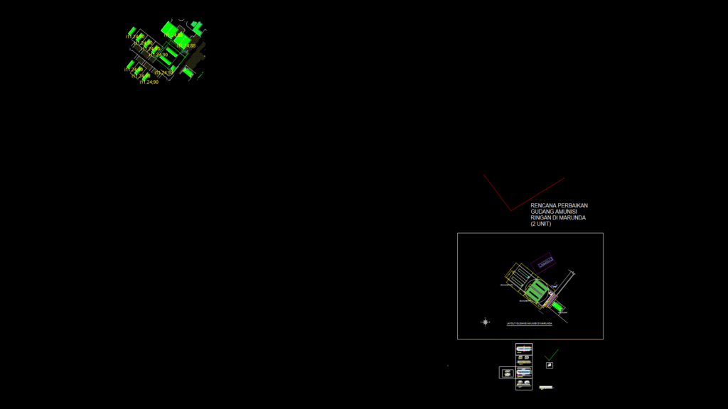 Ammunition Storage facility Renovation Plan with Perimeter Security