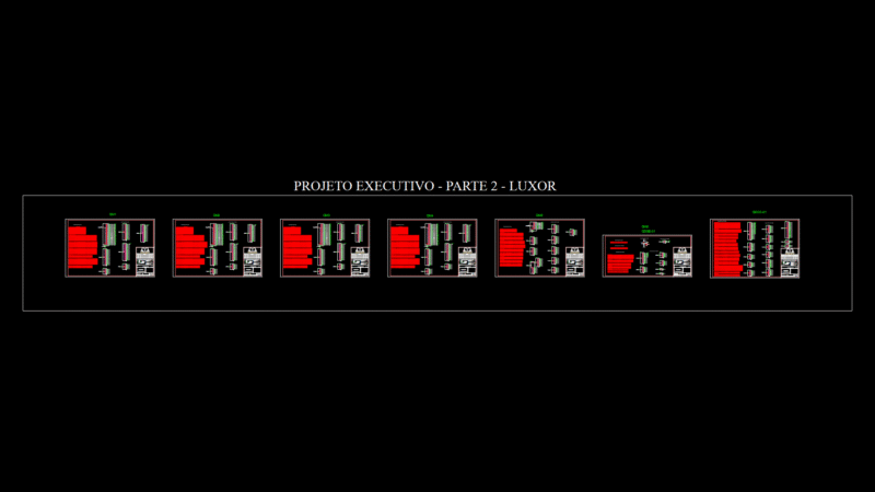 Electrical Distribution Panel Layout and Load Schedule Diagrams