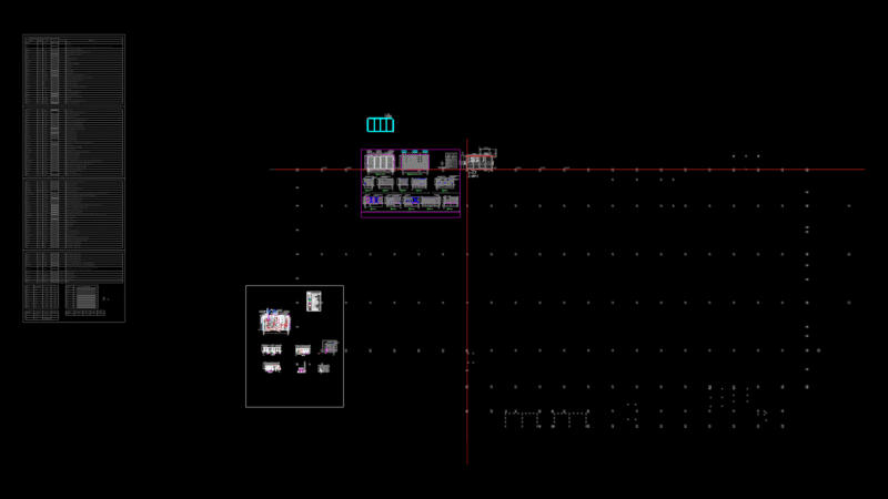 Factory Toilet Facility Plan & Section layout with Plumbing Fixtures