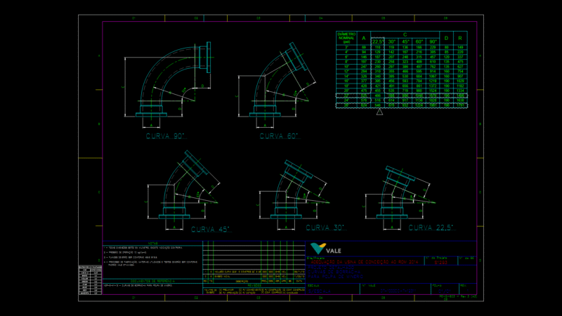 Mining Slurry Rubber Pipe Bend Detail Drawing for High-Pressure Applications