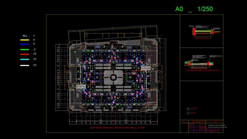 Multi-Building residential Complex Site Plan With Building Positioning