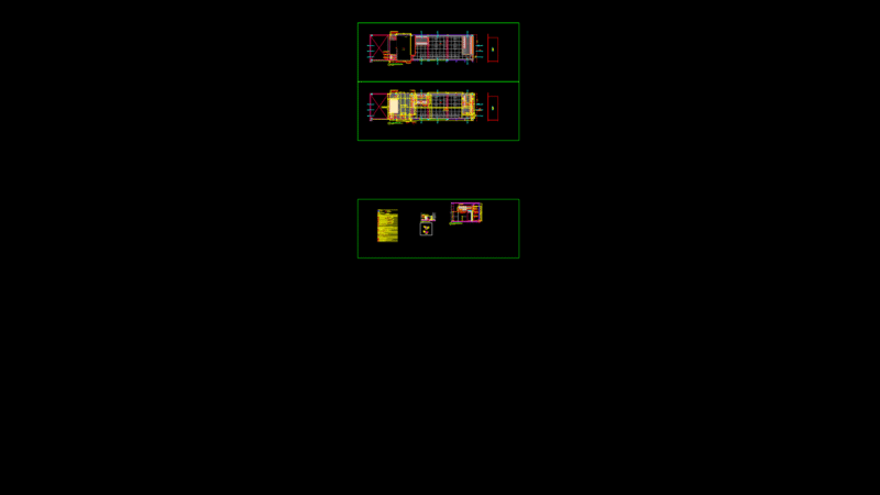 Restaurant Floor Plans with Technical MEP Infrastructure Layout