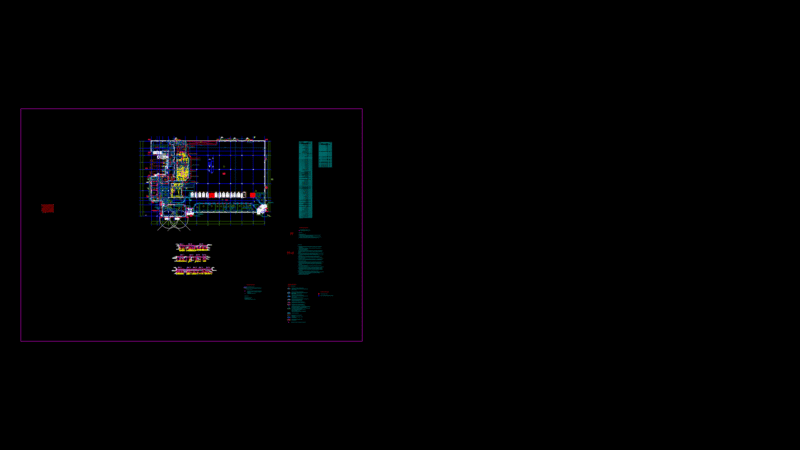 Retail Supermarket Ground Floor Masonry Layout Plan at 0.000 level